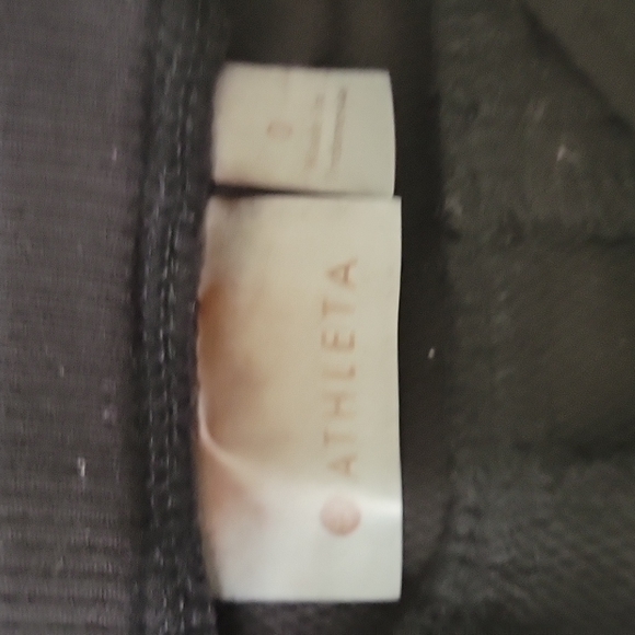 Athleta Midtown mid- rise trouser wide leg black athletic pants women's size 0 - Picture 8 of 15